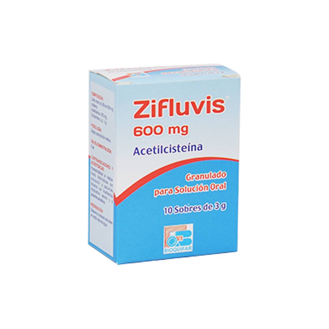 Zifluvis 600Mg 10 Sobres