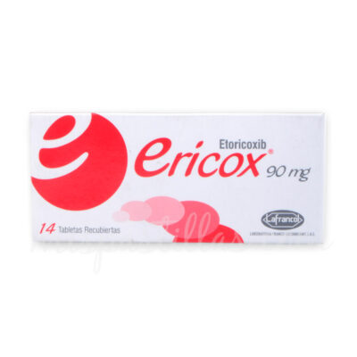 ericox 90mg 14 tabletas