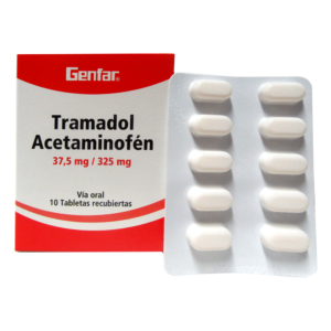 TRAMADOL ACETAMIN.37.5MG/325MG 10 TBS GF