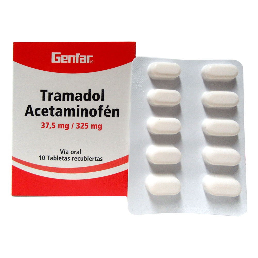 TRAMADOL ACETAMIN.37.5MG/325MG 10 TBS GF