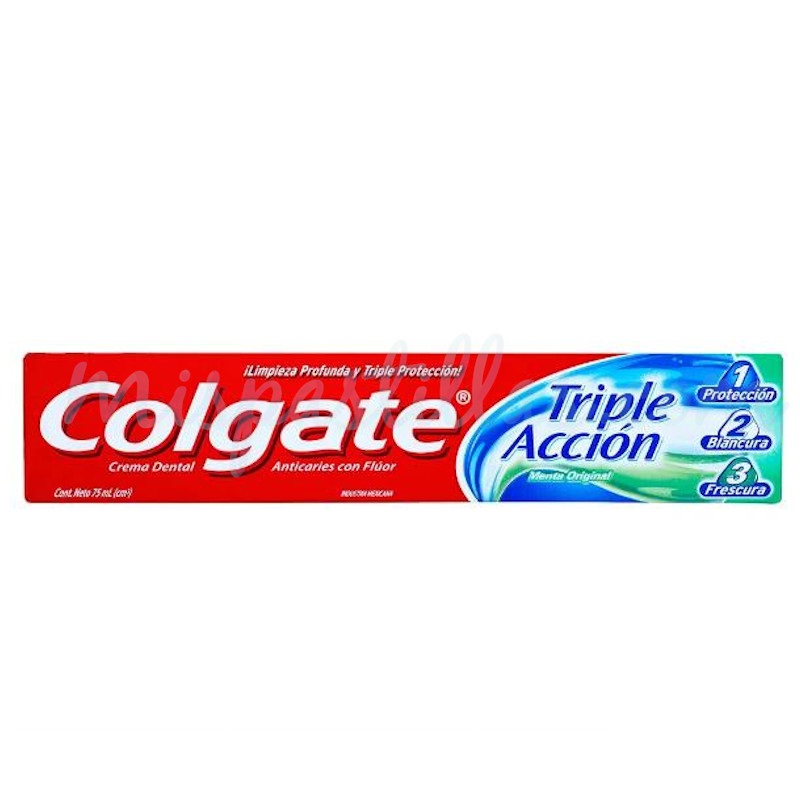 Crema Dental Colgate Triple Acción 75Gr