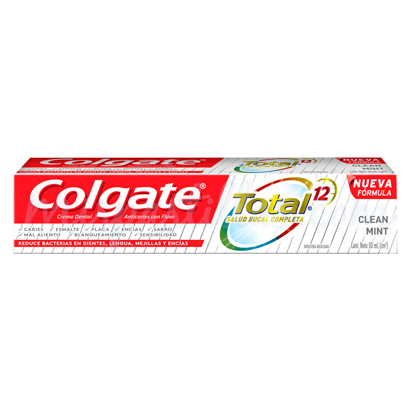 Crema Dental COLGATE TOTAL C.MINT 50 CC