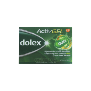 Dolex Activegel 20 Capsulass Liquidas