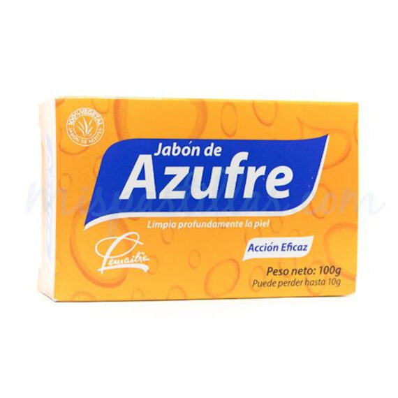 jabón azufre 100gr