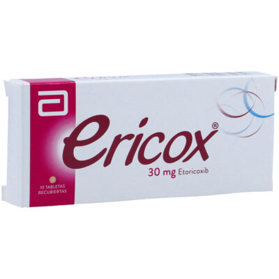 ericox 30mg 10 tabletas