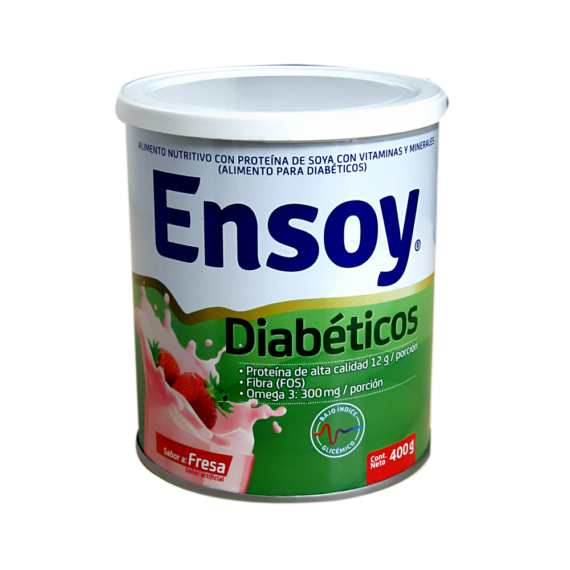 ensoy diabeticos fresa 400gr