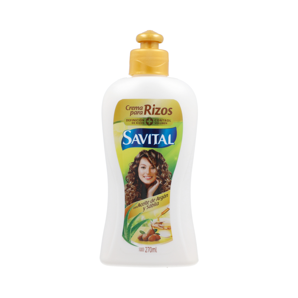 Crema Para Peinar Savital Argan 270Ml