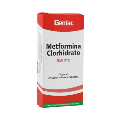 metformina 850mg w 30 tabletas