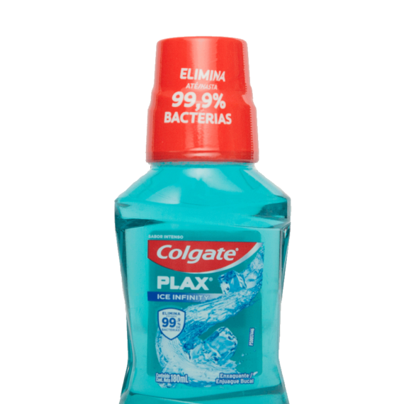 enjuague colgate plax ice infinity 180ml