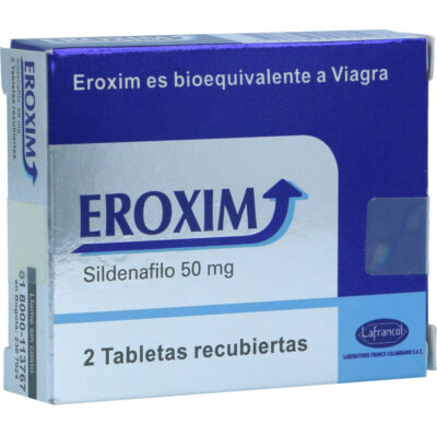 eroxin 50mg 2 tabletas