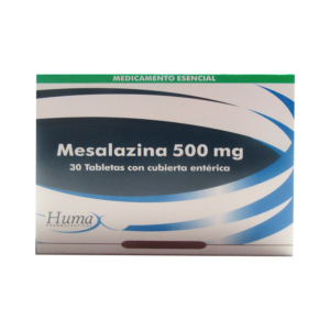 Mesalazina 500Mg Hp 30 Tabletas