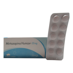MIRTAZAPINA 30mg HP 10 Tabletas