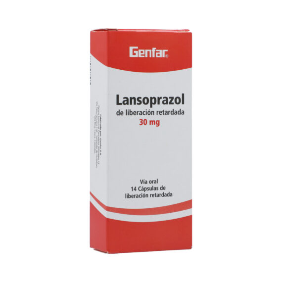 lansoprazol 30mg gf 14 capsulas
