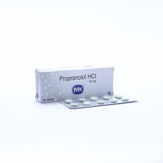 propranolol 40mg mk 30 tabletas