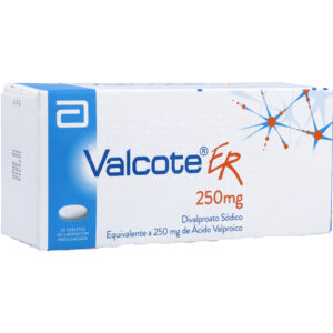 Valcote Er 250Mg 30 Tabletas