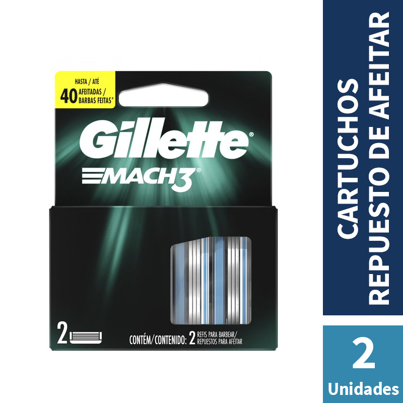 Maquina Afeitar Mach 3 2 Repuestos