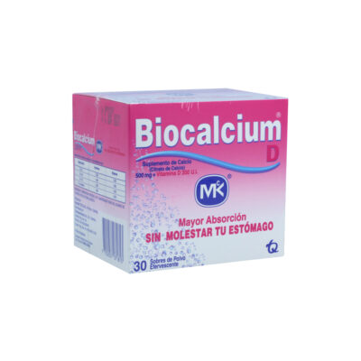 biocalcium d 500mg mk 30 sobres