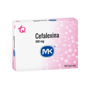 CEFALEXINA 500mg MK 10 Capsulas