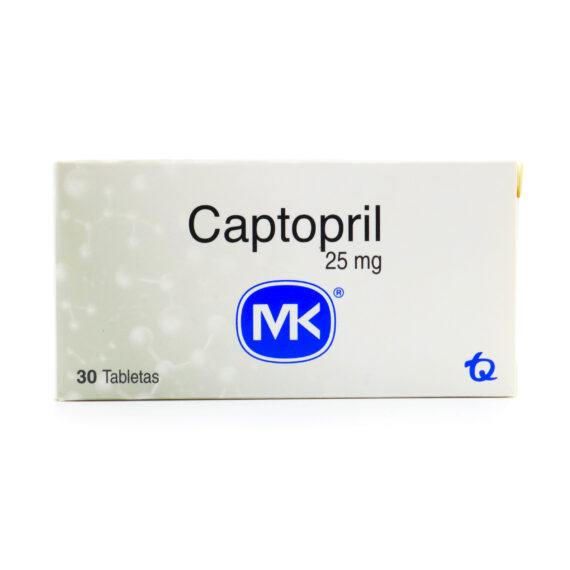 captopril 25mg mk 30 tabletas