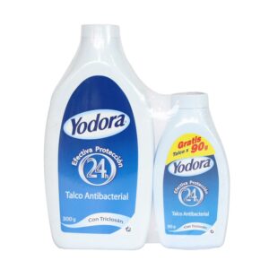 TALCO YODORA 300 GR+90 GR