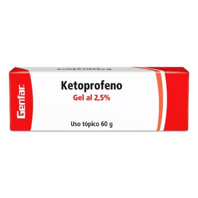 ketoprofeno gel gf 2.5% 60gr