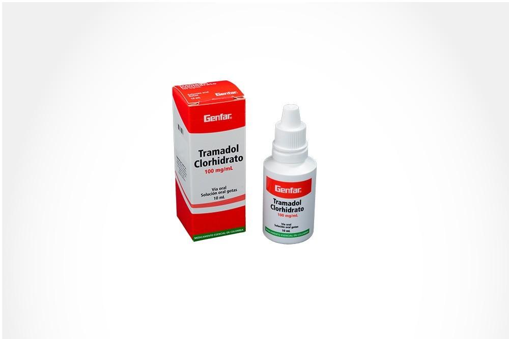 TRAMADOL 100 MG GOTAS GF 10 ML