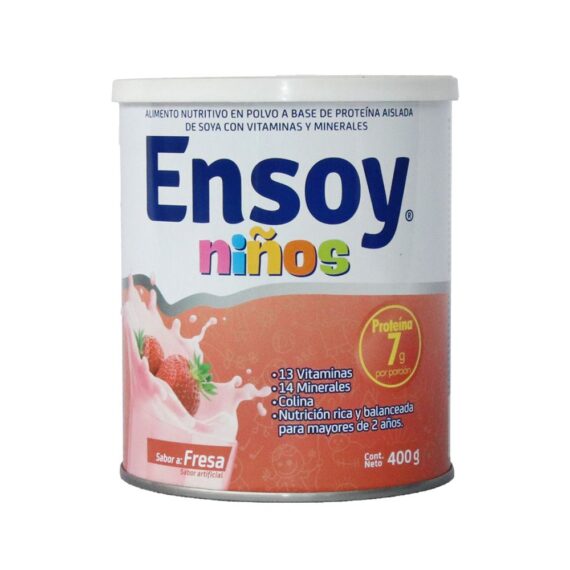 ensoy niÑos fresa 400gr