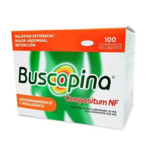 BUSCAPINA NF COMP 325/10MG 100 TBS