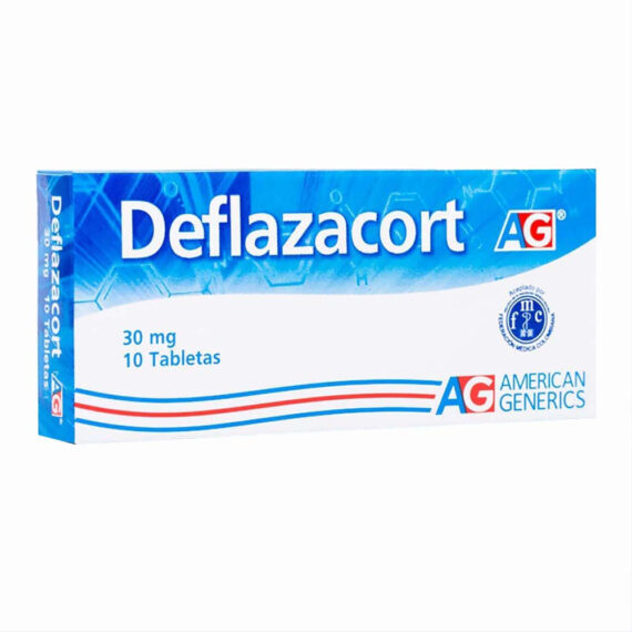 deflazacort 30mg 10 tabletas ag