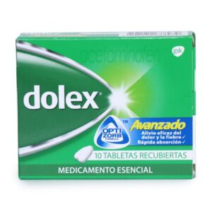 Dolex Avanzado 500Mg 100 Tabletas Rec