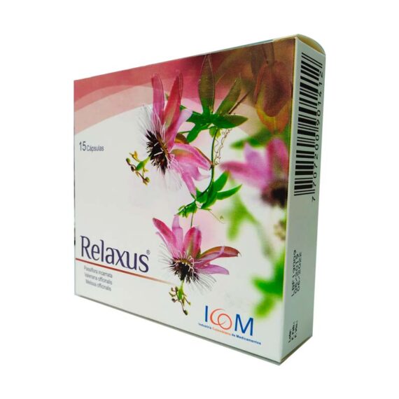 relaxus passiflora valeriana 15 capsulas