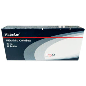 Hidrolan 25Mg 20 Tabletas