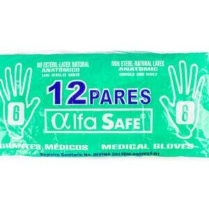 GUANTE CIRUGIA ALFA 6 12 UDS