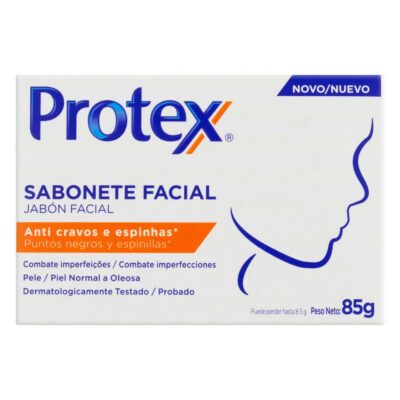 Jabón FacialPROTEX PUNTOS NegroS 85gr