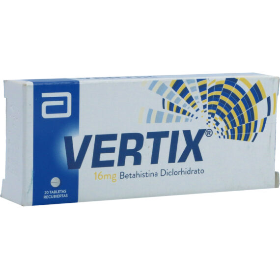 vertix 16 mg 20 tabletas