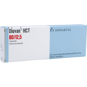 Diovan Hct 80/12.5Mg 28 Tabletas