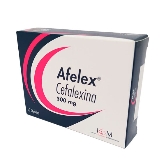 AFELEX 500mg ICOM 10 Capsulas