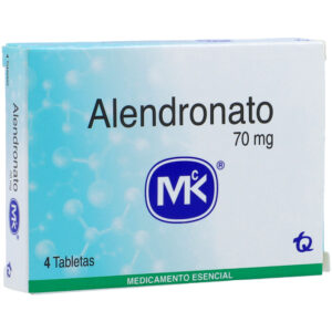 ALENDRONATO 70mg 4 Tabletas MK