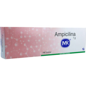 AMPICILINA 1gr MK 100 Tabletas