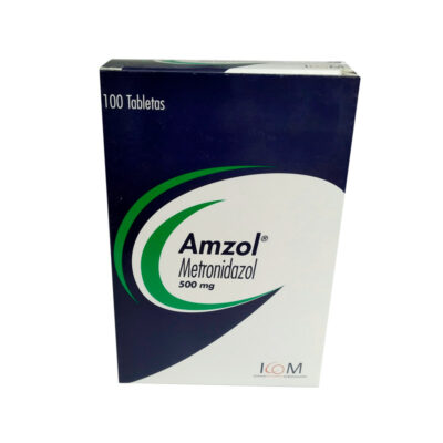 amzol 500mg 100 tabletas icom