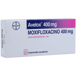 AVELOX 400mg 5 Tabletas