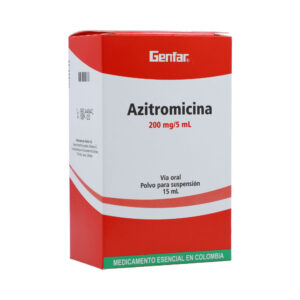 AZITROMICINA SUSP 200 MG GF 15 ML