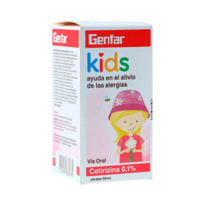 Cetirizina Jarabe 0.1% Kids Gf 60Ml