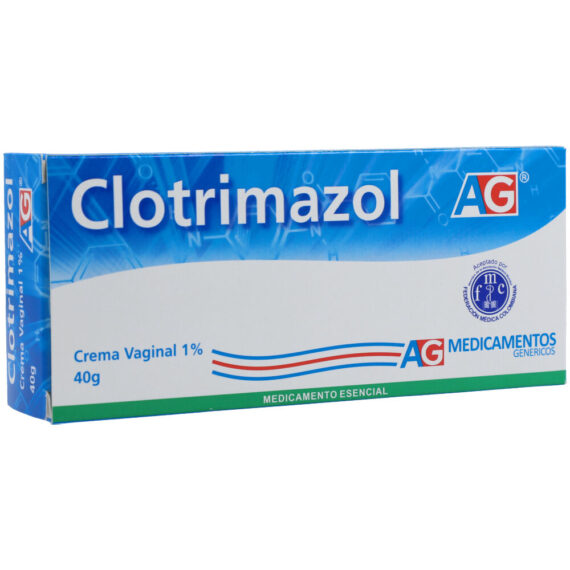 clotrimazol crema vaginal 1% ag 40gr