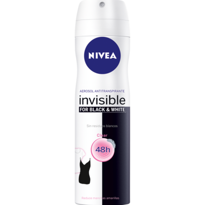 desodorante nivea spray black & white 150ml m