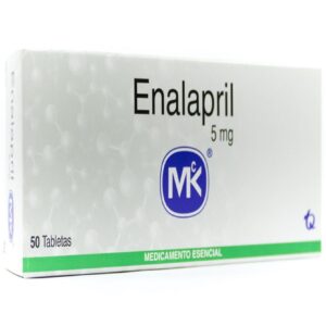 ENALAPRIL 5mg MK 50 Tabletas