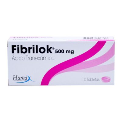 fibrilok 500mg 10 tabletas