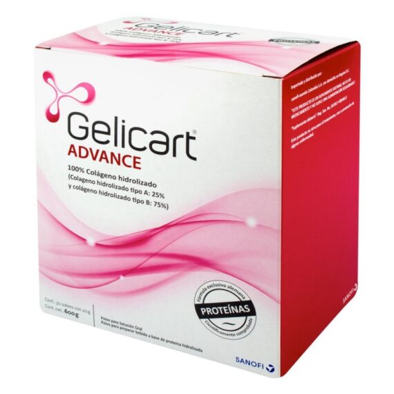 gelicart advance polvo 30 sobres