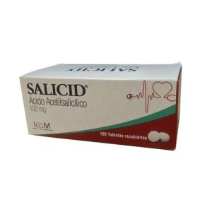 SALICID 100 MG 100 TBS IC MQ