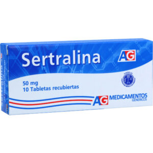 Sertralina 50Mg Ag 10 Tabletas